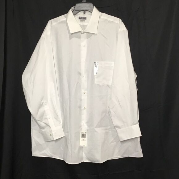 Flex Regular Wrinkle Free Button-Up Dress Shirt C6 - Picture 1 of 7
